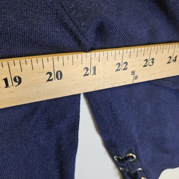 Vintage Teddi Women's Size Large V Neck Top GUC 90s - Picture 6 of 9